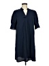 Shein 100% Polyester Blue Casual Dress Size 8 - photo 1