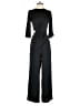 Zara 100% Polyester Solid Black Jumpsuit Size XS - photo 1