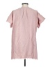Umgee Pink Short Sleeve Blouse Size S - photo 2