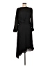 Mango 100% Polyester Black Casual Dress Size 6 - photo 1