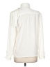 Assorted Brands 100% Polyester Ivory Long Sleeve Blouse Size 12 - photo 2