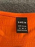 Shein Orange Short Sleeve Top Size 6 - photo 7