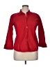 ALC Stretch Red 3/4 Sleeve Button-Down Shirt Size XL - photo 1