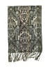 Unbranded Paisley Gray Tan Scarf One size - photo 2