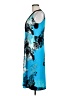 Tahari Graphic Blue Cocktail Dress Size M (estimated) - photo 5