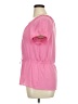 Ann Taylor 100% Polyester Pink Short Sleeve Blouse Size L - photo 5