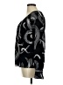 Nine West 100% Polyester Black Long Sleeve Blouse Size M - photo 5