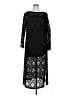 MNG Black Casual Dress Size 14 - photo 1