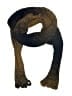 Unbranded Brown Blue Scarf One size - photo 1