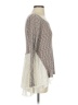 Clu + Willoughby Brown Long Sleeve Top Size S - photo 4