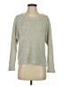 Splendid Metallic Silver Pullover Sweater Size S - photo 1