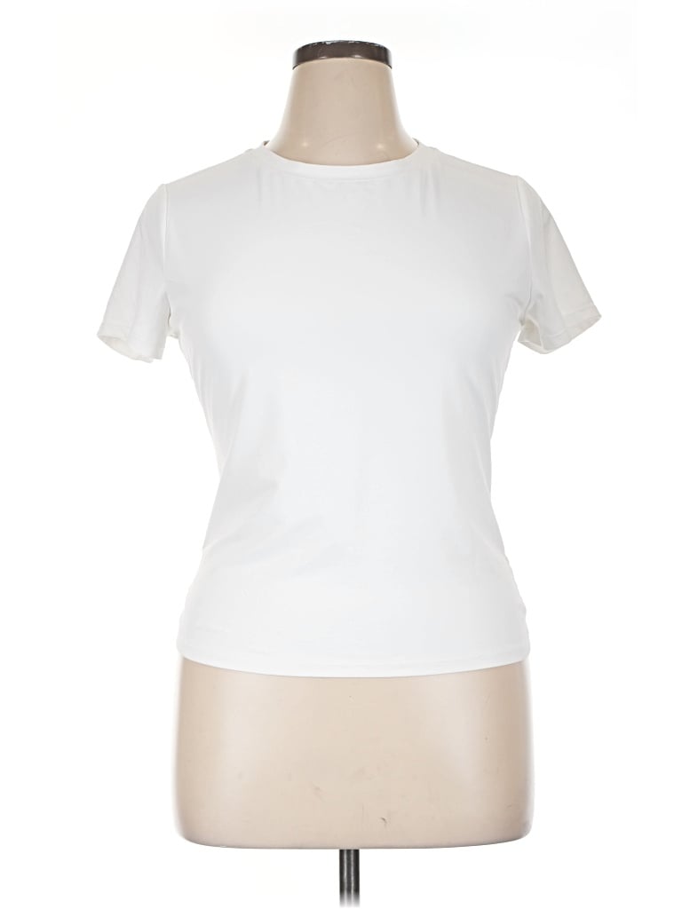 Pre-owned Trendy Queen Short Sleeve T-shirt In White