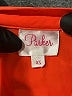 Parker 100% Silk Orange Long Sleeve Silk Top Size XS - photo 6