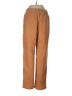 Unbranded Solid Brown Casual Pants Size M - photo 2