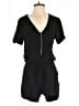 Splendid 100% Rayon Solid Black Romper Size S - photo 1