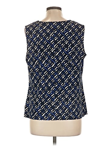 Evan Picone Sleeveless Blouse (view 2)