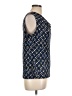 Evan Picone Blue Sleeveless Blouse Size L - photo 4