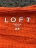Ann Taylor LOFT 100% Cotton Orange Pullover Sweater Size XS - photo 6