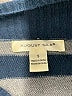 August Silk Stripes Blue Pullover Sweater Size S - photo 7