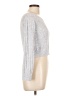 Jessica Simpson Metallic Silver Pullover Sweater Size L - photo 4