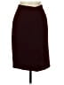 Donna Morgan 100% Polyester Solid Burgundy Formal Skirt Size 6 - photo 2