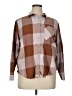Eddie Bauer Plaid Brown Long Sleeve Button-Down Shirt Size XL - photo 1