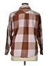 Eddie Bauer Plaid Brown Long Sleeve Button-Down Shirt Size XL - photo 2