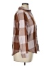 Eddie Bauer Plaid Brown Long Sleeve Button-Down Shirt Size XL - photo 4