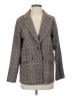 Shein 100% Polyester Plaid Gray Blazer Size 2 - photo 1