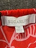 Sugarlips 100% Polyester Red Short Sleeve Blouse Size XS - photo 7