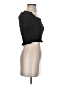 Rewind Black Short Sleeve Top Size S - photo 4