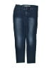 Cat & Jack Solid Blue Jeans Size 7 - 8 - photo 1