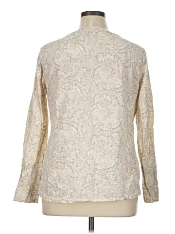 Ruff Hewn Long Sleeve Blouse (view 2)