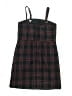 Forever 21 Plaid Black Blue Dress Size 13 - 14 - photo 2
