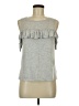 Matty M Gray Sleeveless Top Size M - photo 1