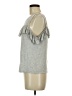 Matty M Gray Sleeveless Top Size M - photo 5
