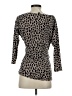 Ann Taylor Brown 3/4 Sleeve Top Size S - photo 2