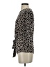 Ann Taylor Brown 3/4 Sleeve Top Size S - photo 5