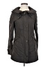 Cole Haan Black Brown Raincoat Size XS - photo 1