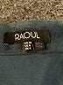 Raoul Solid Black Blue Formal Skirt Size 0 - photo 3