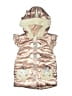Little Lass 100% Polyester Gold Vest Size 5 - photo 1