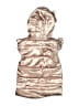 Little Lass 100% Polyester Gold Vest Size 5 - photo 2