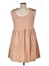 Assorted Brands 100% Polyester Solid Tan Casual Dress Size 1X - photo 2