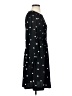 POPSUGAR Polka Dots Black Casual Dress Size S - photo 4