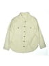 Zara Solid Ivory Long Sleeve Button-Down Shirt Size 11 - 12 - photo 1