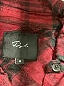 Rails 100% Rayon Plaid Burgundy Long Sleeve Button-Down Shirt Size XS - photo 7
