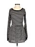 Assorted Brands 100% Cotton Stripes Black Casual Dress Size S - photo 1