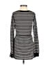 Assorted Brands 100% Cotton Stripes Black Casual Dress Size S - photo 2