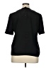Kasper A.S.L. 100% Polyester Black Short Sleeve Top Size 14 - photo 2