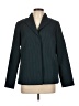 Coldwater Creek Chevron-herringbone Teal Blazer Size 12 - photo 1